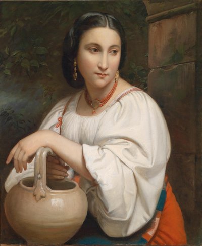 Portrait of a Young Roman by William Adolphe Bouguereau